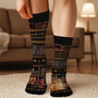 6530JUK3 personalized reading socks gifts for book lovers women 6530JKZ5A