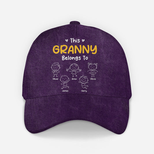 6537JUK2 this grandpa belongs to cap personalized gifts for grandparents 6537JTSTB