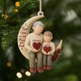 6550OUk1 3d printing effect custom 1 layered wooden ornaments christmas gifts for grandma grandpa 6550O6LZB_1