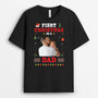 6552AUS1 personalized christmas shirt_s first christmas as a dad mom 6552A6TAA