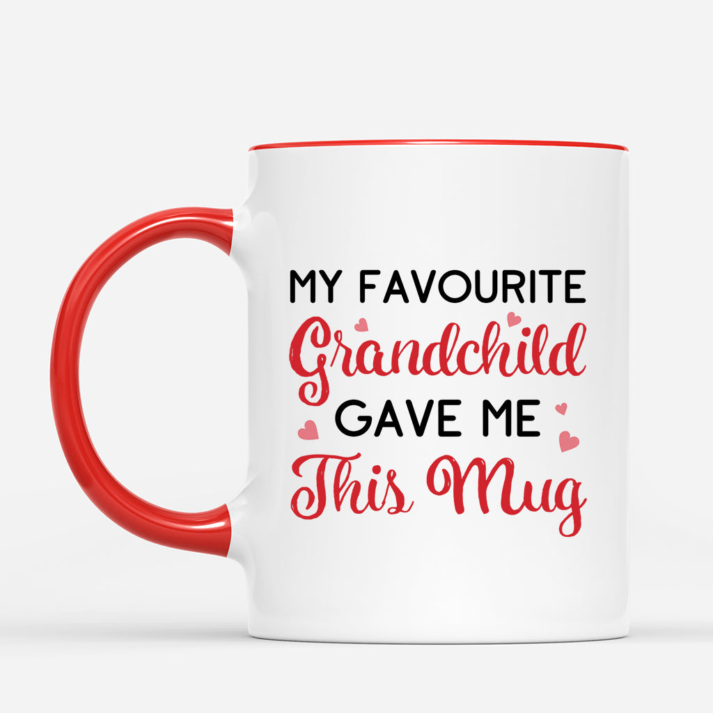 6557MUk1 my favorite grandchild gave me this mug_ custom gifts for grandma and grandpa 6557M6LNB_2