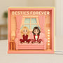 6585LUK1 3d printing effect personalised besties forever light box for friendssisters 6585lcqaf