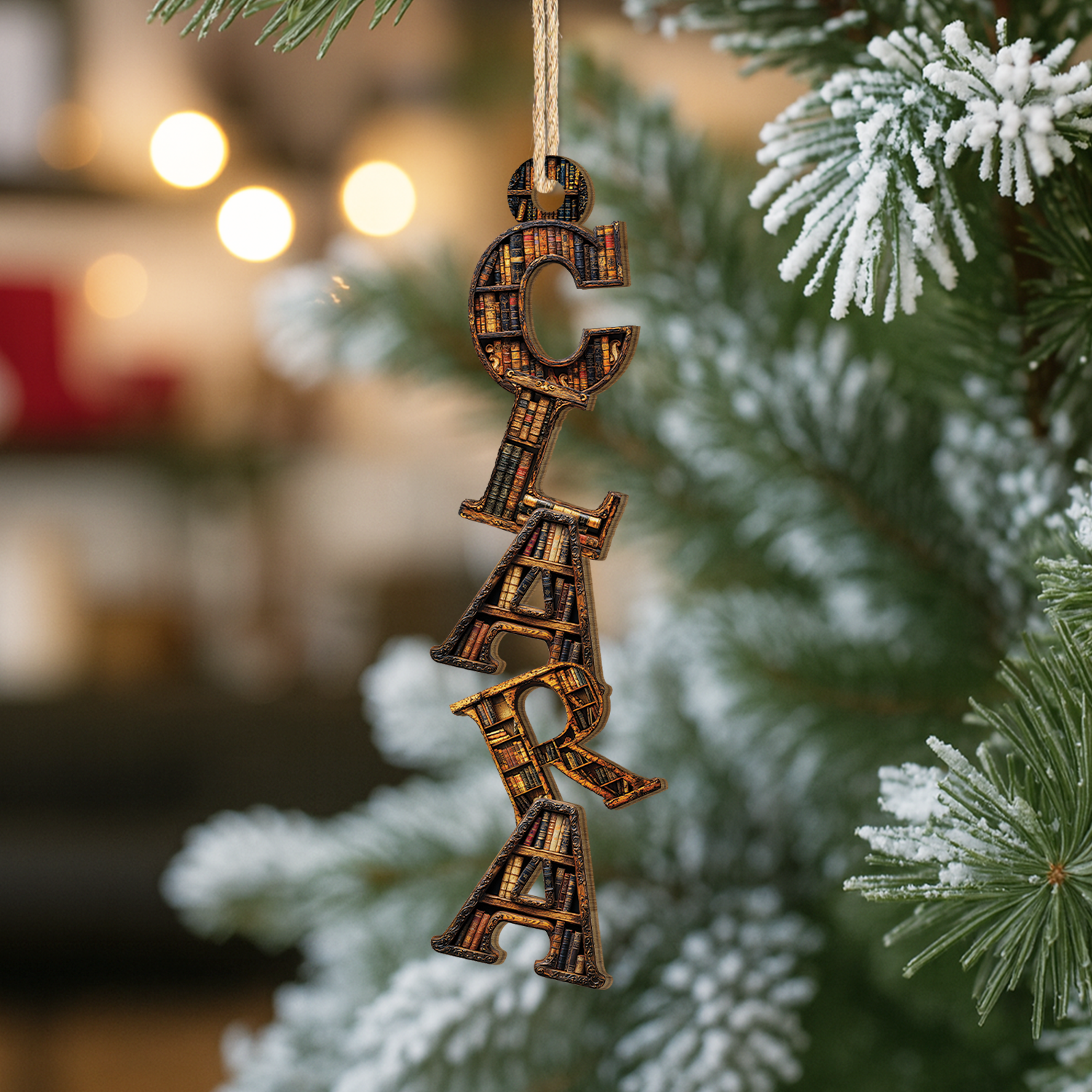 6599OUS1 3d printing effect 1 layered wooden letter ornaments custom book lovers christmas gifts_ 6599O6M5A_cd205227 9659 49c4 adf9 e1519033c994