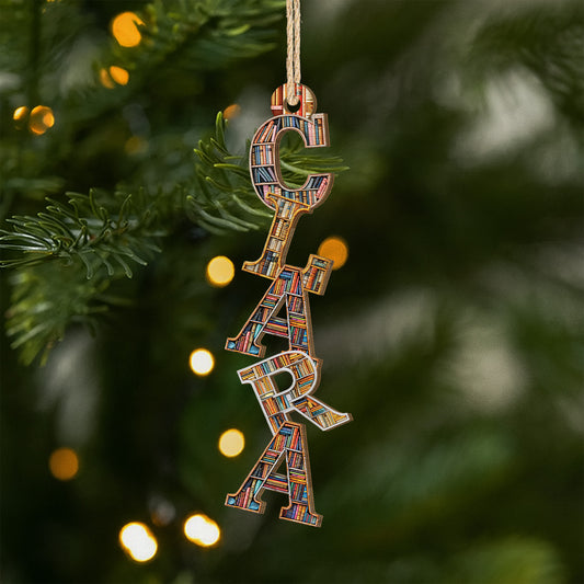 6600OUS1 3d printing effect 1 layered wooden letter ornaments custom christmas gifts for book lovers 6600O6L5A_60aacc5e b4b8 40d0 a564 f44d4bcc5eea