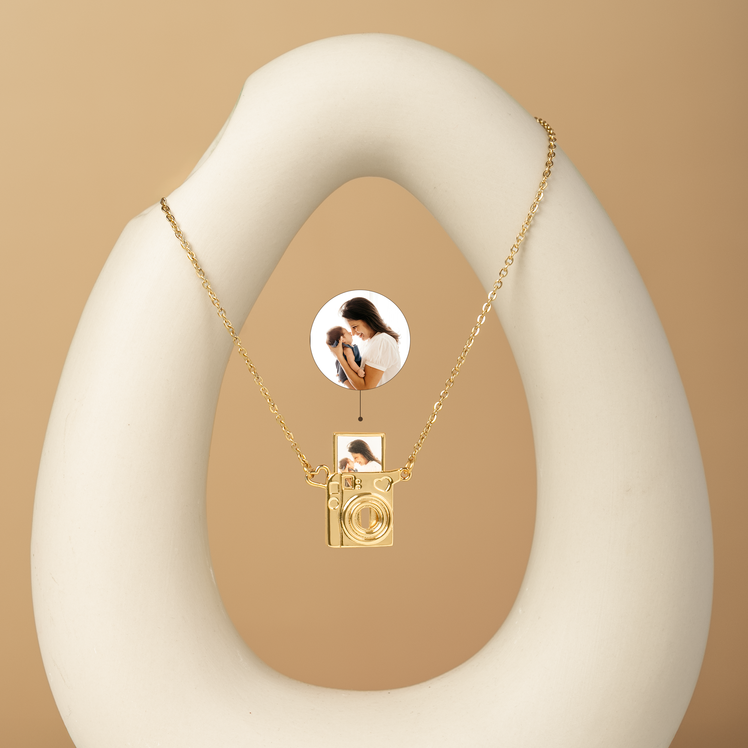 6620JUS2 personalized camera locket necklace photo gifts for her 6620J