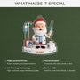 6622OUS4 3d printing effect acrylic santa doctor ornament personalized christmas gift 6622OKZTB