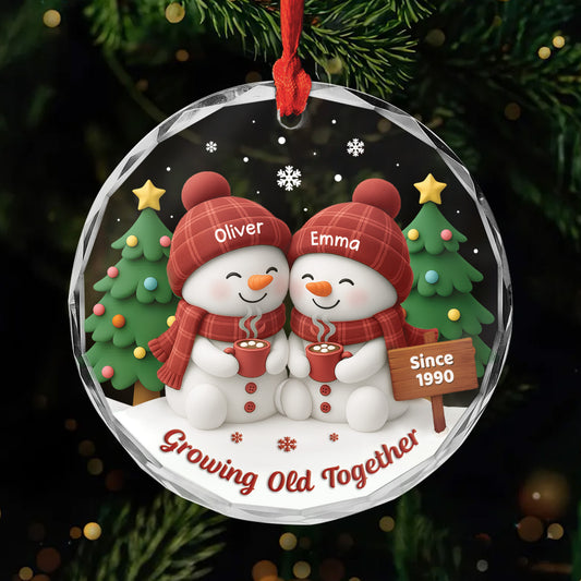 6623OUS1 glass snowman ornament_ personalized christmas gift for couples 6623OKZTG_54735e0a 9e0b 4913 b10c 6ed1d1b691c2