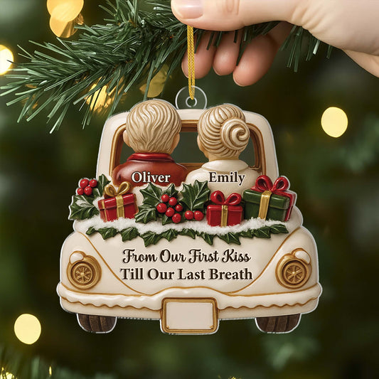 6637OUS2 3d printing effect acrylic together since ornament_ custom couples xmas gift 6637O3P5G