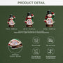 6639OUS3 3d printing effect acrylic snowman christmas ornaments with photo custom family gifts_ 6639OTQ5I