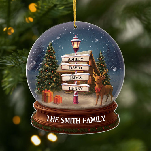 6643OUS1 3d printing effect acrylic snow globe ornament_ custom family christmas gifts 6643OTL5I