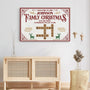6650CUS3 personalized christmas canvas family crossword wall art 6650C8ZMI