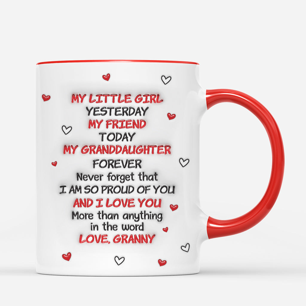 6666MUk1 to my granddaughter mug personalized granddaughter gifts from grandma grandpa 6666MTLAB_3