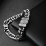 6675JUS2 cuban link bracelet with name beads personalized gifts for men 6675J0T5B