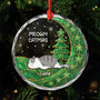 6688OUS1 glass cat christmas ornaments_ personalized cat gifts for humans 6688OK6ND