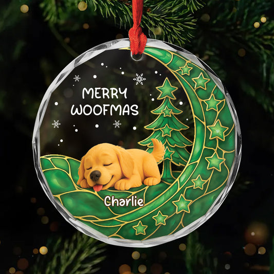 6688OUS1 glass dog christmas ornaments_ personalized dog gifts for owners 6688OK6NC