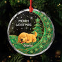 6688OUS1 glass dog christmas ornaments_ personalized dog gifts for owners 6688OK6NC