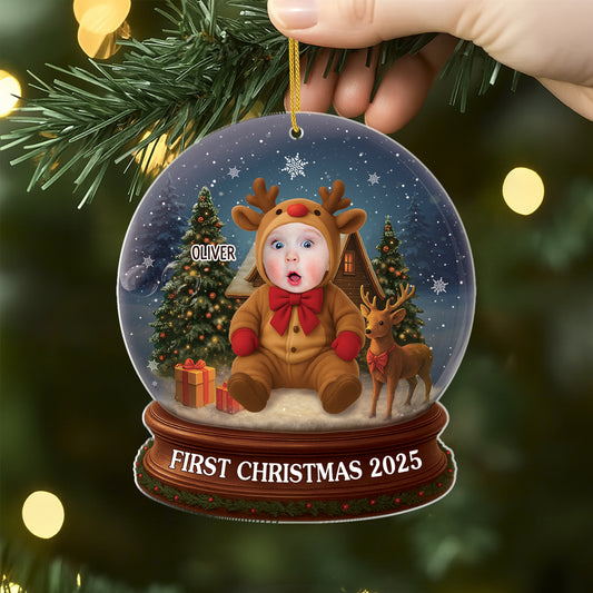 6703OUS2 3d printing effect acrylic snow globe picture ornament_ custom christmas gifts for kids 6703OTQ5K