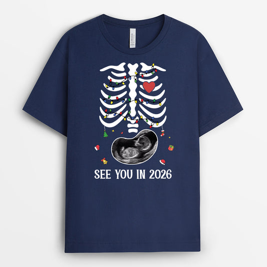6719AUS2 personalized ultrasound shirts christmas gifts for mom to be_ 6719AKPZA