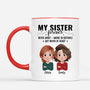 6720MUS2 maybe in distance but never at heart mug customized gifts for brother sister family 6720M3TMI