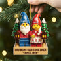 6728OUS2 3d printing effect acrylic lego christmas ornaments custom gifts for couples 6728O3QMG