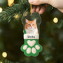 6731OUS2 3d printing effect custom acrylic photo ornaments cat christmas ornaments 6731OTZAD