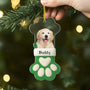 6731OUS2 3d printing effect custom acrylic photo ornaments dog christmas ornaments 6731OTZAC