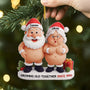 6747OUS2 3d printing effect acrylic naughty mr and mrs claus ornaments_ custom xmas gifts for couples 6747O6Z5G