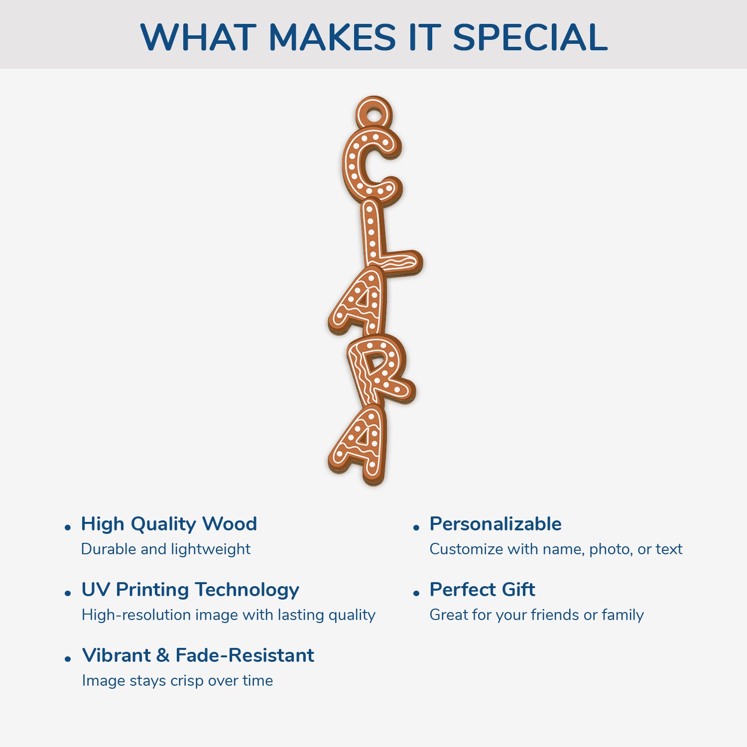 6756OUS4 1 layered wooden cookie letter ornaments personalized xmas gifts 6756OTXZA