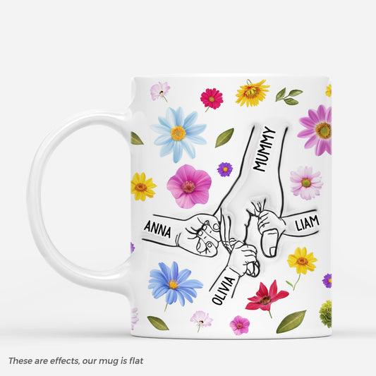 6779MUk1 3d printing effect floral coffee mugs_ with names custom gifts for mom grandma 6779M3LAA_1