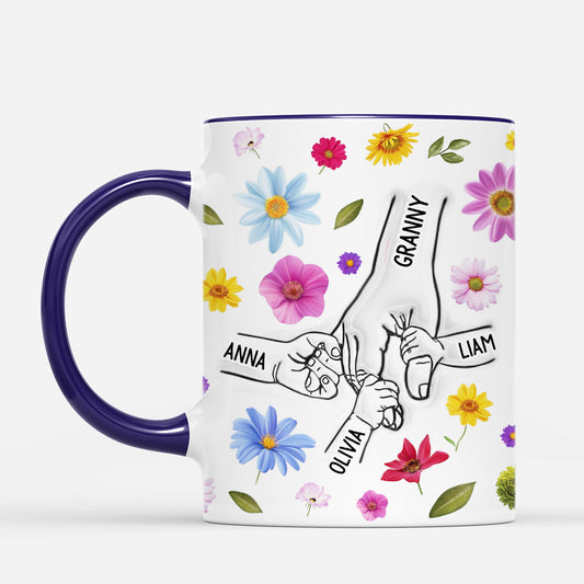 6779MUk1 3d printing effect floral coffee mugs_ with names custom gifts for mom grandma 6779M3LAA_2