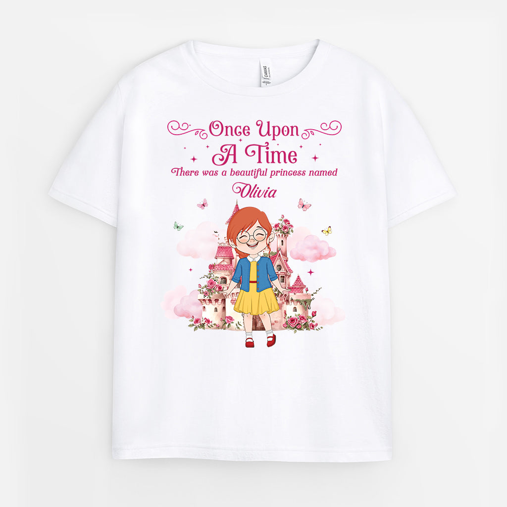 6916AUS2 personalised princess shirt cute gifts for kids 6916AKRTK