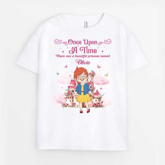 6916AUS2 personalised princess shirt cute gifts for kids 6916AKRTK