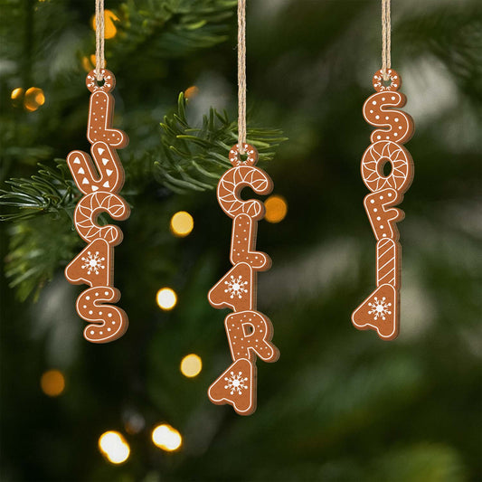 6918OUS1 1 layered wooden letter ornaments personalized christmas gifts 6918O8Z5A