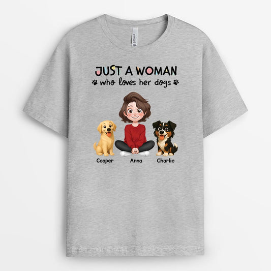 6939AUK2 dog lover t shirts personalized gifts for dog dads 6939A3SWC