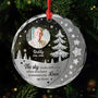 6944OUK1 custom glass christmas ornaments photo memorial gifts for loss of mom dad 6944O8ZMB