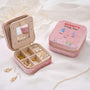 6947AUK1 personalised grannys butterfly kisses velvet jewellery box for grandmamum 6947ajtvta_2