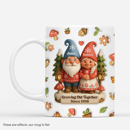 6965MUS1 3d printing effect gnome christmas mugs_ custom gifts for couples 6965M3ZTG