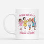 6993MUS1 born to slay force to work mug personalized gifts for coworkers 6993M86QO