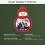 6995OUS4 acrylic snowman christmas ornaments with photo custom family gifts 6995OTT5I