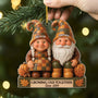 7017OUS2 3d printing effect acrylic christmas gnomes ornaments custom gifts for couples 7017O3P5G