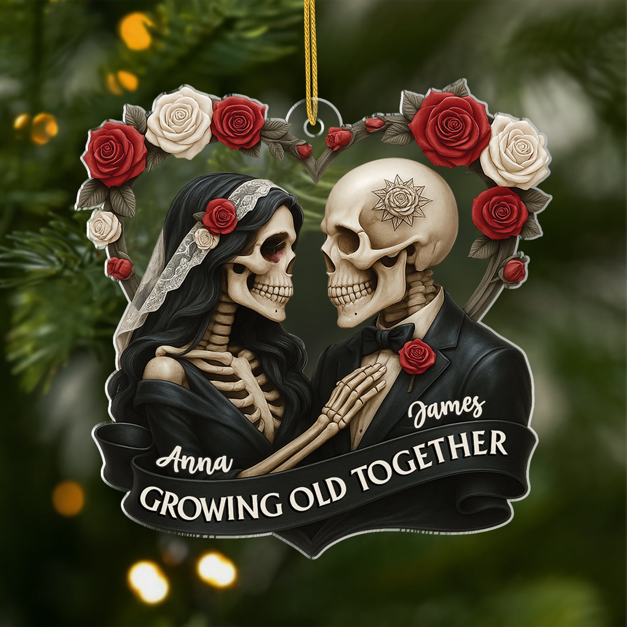 7027OUS1 3d printing effect acrylic skeleton ornaments custom christmas gifts for couples 7027O3L5G_1