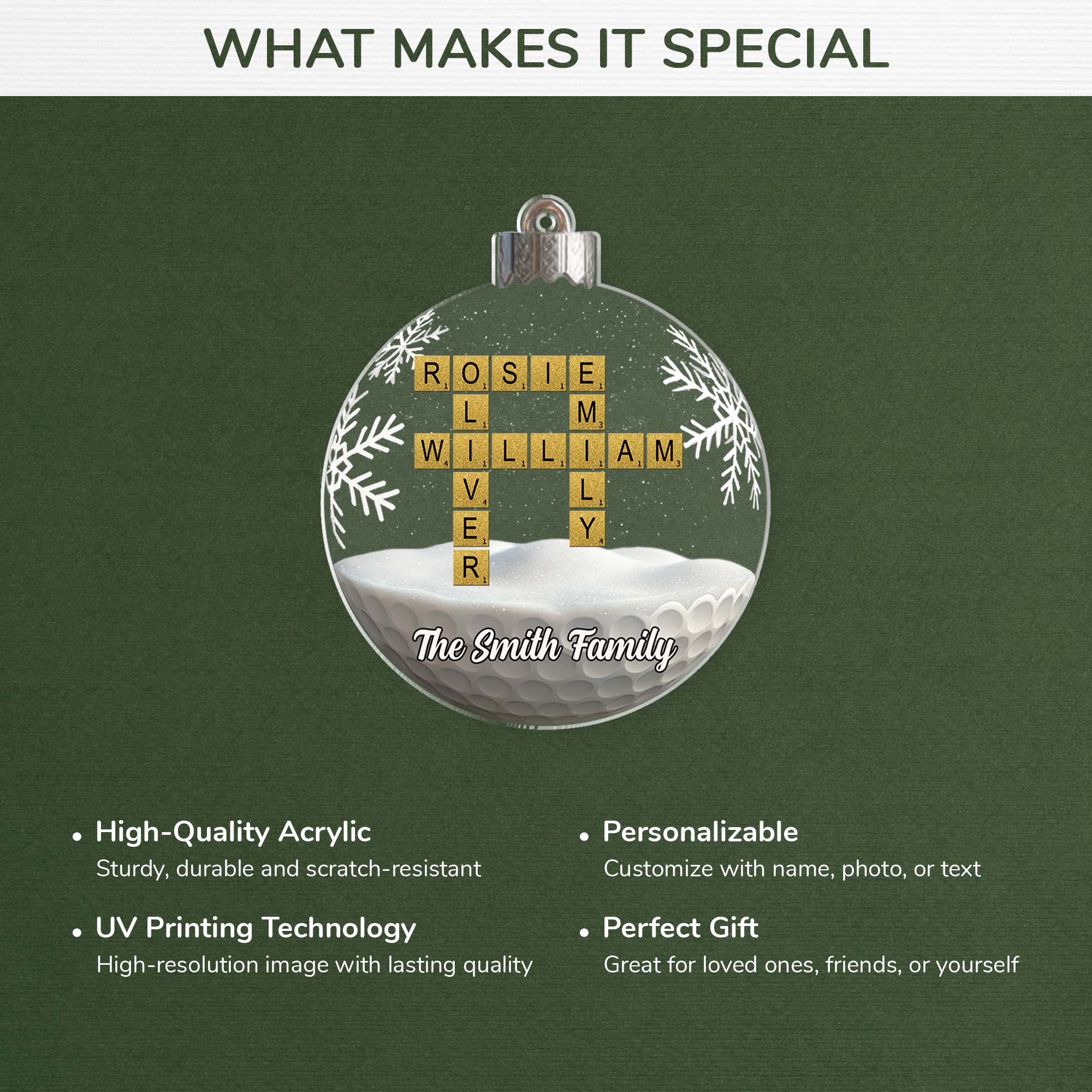 7057OUS4 3d printing effect acrylic family christmas ornaments personalized crossword gifts 7057O8L5I