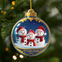 7062OUS1 3d printing effect snowman christmas ornaments acrylic custom family gifts 7062O3TMI