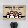 7091DUS1 welcome to our home doormat_ personalized gift for the whole family 7091D8TZI
