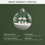 7136OUS4 3d printing effect snowman christmas ornaments acrylic personalized couple gifts 7136O8Q5G