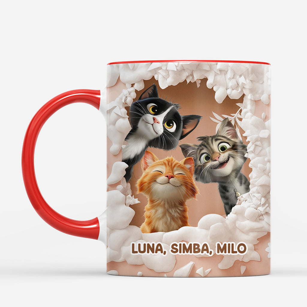 7149MUS2 3d printing effect custom cat mug gifts for cat owners 7149M8MZC