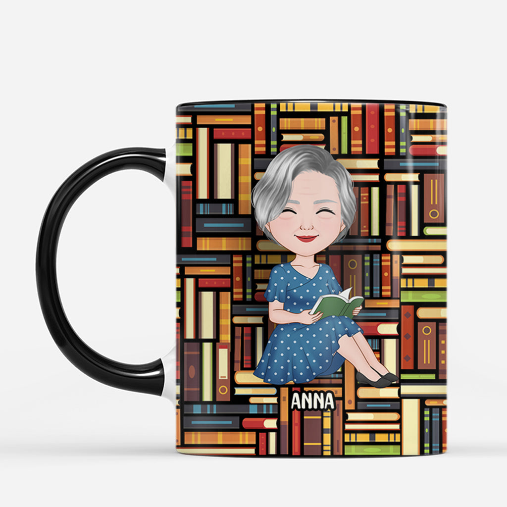 7166MUS2 shhh im reading mug personalized gifts for book lovers women 7166M8TZA