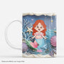 7181MUS1 3d printing effect mermaid coffee mug_ personalized gifts for kids 7181M8LAK