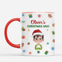7186MUS2 3d printing effect personalized christmas mug with photo gifts for him her 7186MKQ5A