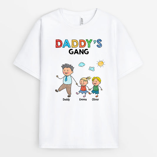 7217AUK1 personalised mummys gang shirt with kids names for mum and dad 7217atlaa_54584ff7 0b9a 4682 9661 a891582143f6
